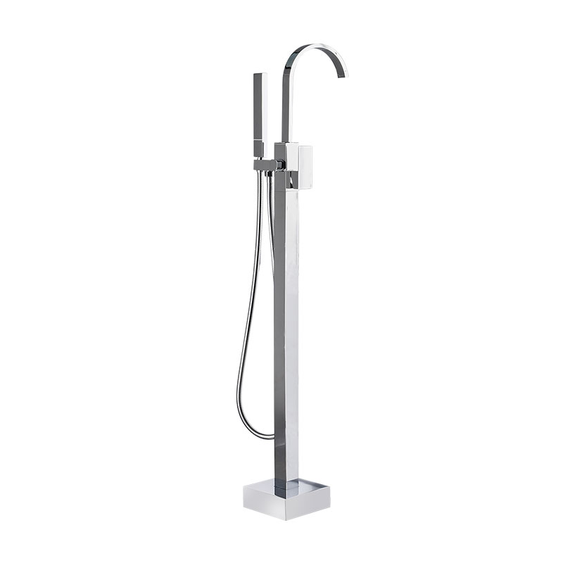 Adjustable Freestanding Floor Bathtub Faucet