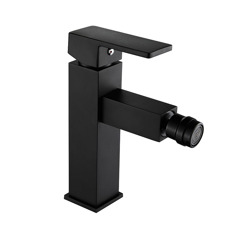 Matte Black Stainless Steel Bathroom Basin Mixer