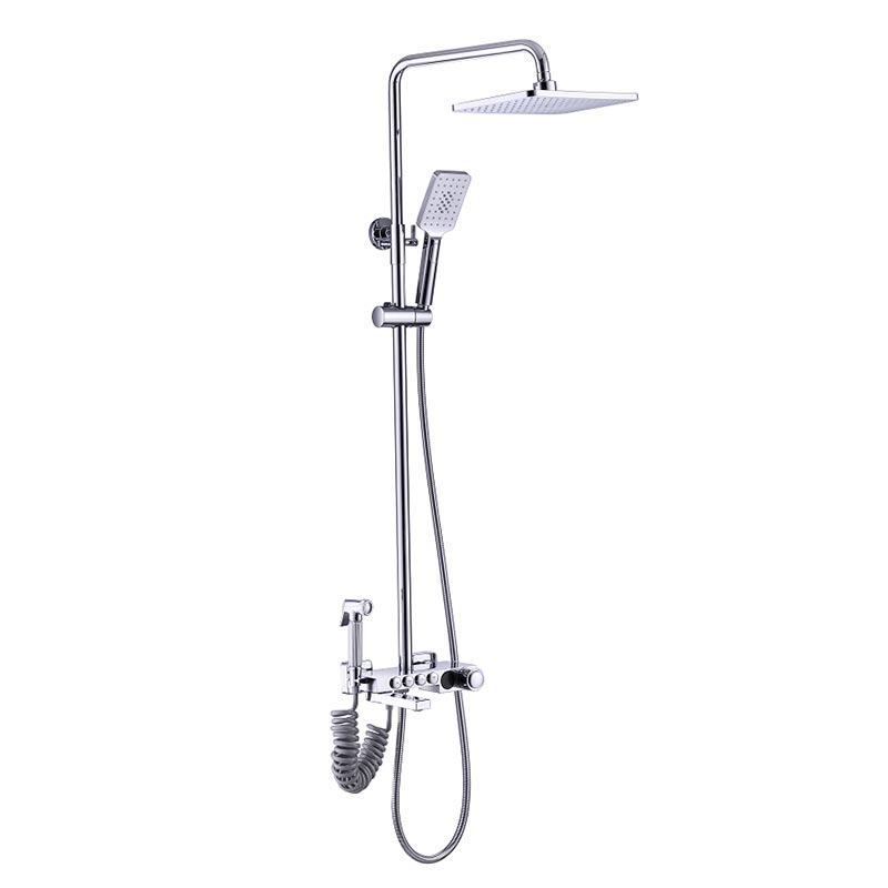 Thermostatic Bathroom Water Powered Digital Shower Sets