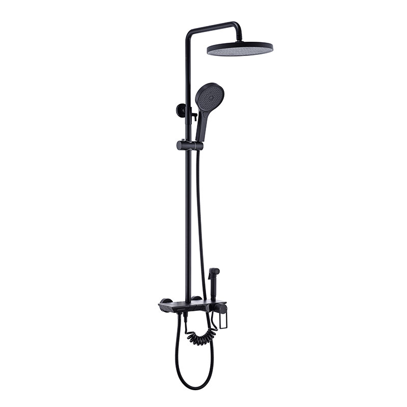 Wall Mounted Shower Set With Handheld Shower