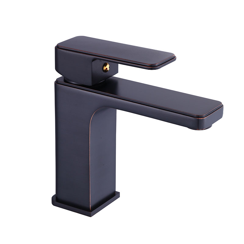 WUHUANG Double Line Series Black Antique Design Faucet